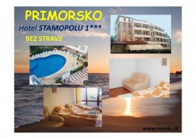 Bulharsko - Burgas - Primorsko , Hotel Stamopolu*** (letecky z Košíc)