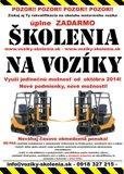 Školenia na VZV - celá SR teraz ZADARMO