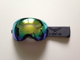 Profi Unisex Snowboardové  lyžiarske okuliare CECE Venom BLACKx