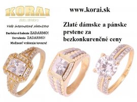 Prstene zlaté KORAI