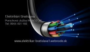 Elektroinštalačné práce nonstop Bratislava