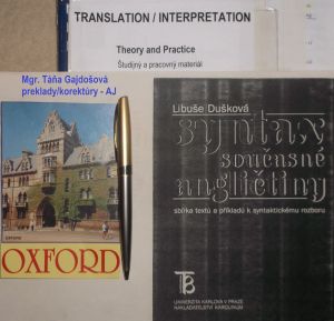 Profesionálne preklady a korektúry: angličtina
