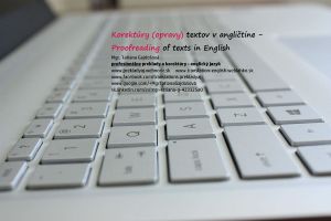 Preklady a korektúry - angličtina